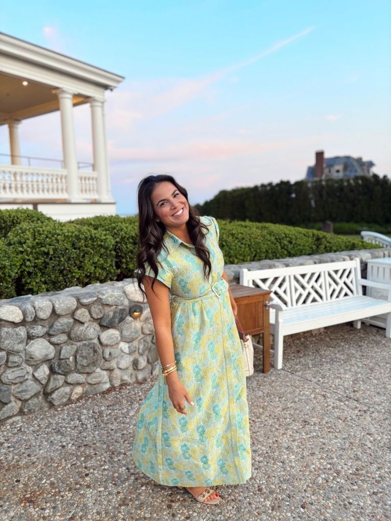 blue daisy embroidered palmerston dress Baby Blue Daisy Dress Teuta Matoshi